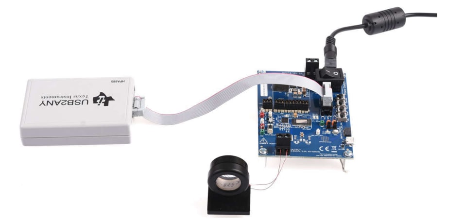 Applikations-Schaltungsdiagramm - Texas Instruments ULC1001-DRV290XEVM Evaluierungsmodul